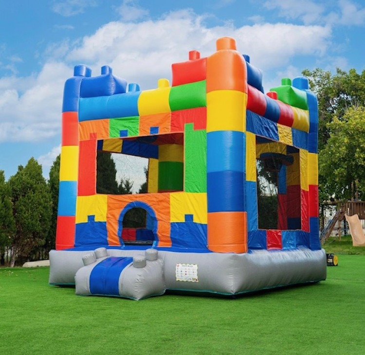 Lego bounce house