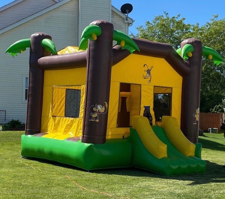 Monkey Jungle Bounce House